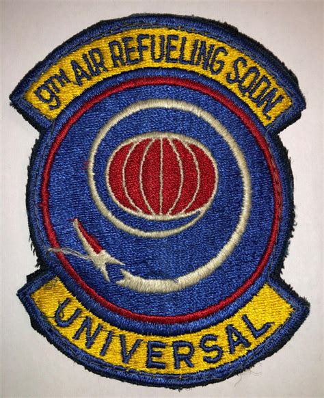 Vietnam War Usaf Us Air Force 9th Air Refueling Squadron Patch