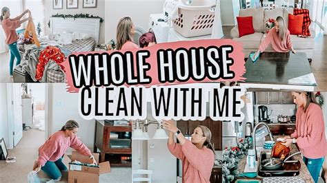 Whole House Cleaning Motivation Extreme Clean With Me 2019 Youtube