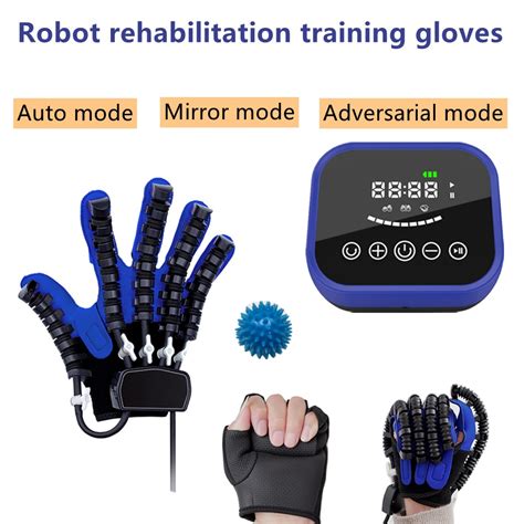 massage glove rehabilitation robot glove hand rehabilitation device for stroke hemiplegia hand