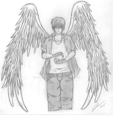 Angel Boy With Orb By Ryzenmoon On Deviantart