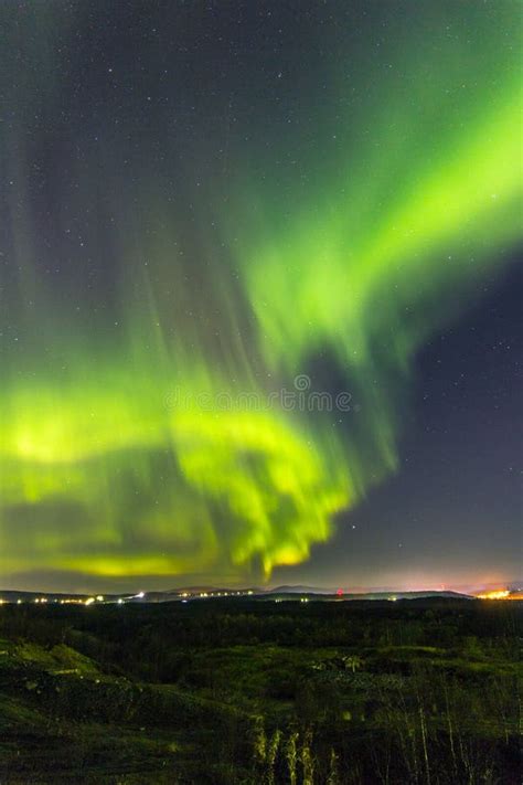 Polar Lights Stock Image Image Of Magnetic Aurora Star 80227039