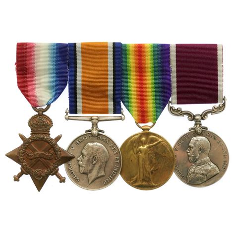 Ww1 1914 15 Star British War Medal Victory Medal And Long Service