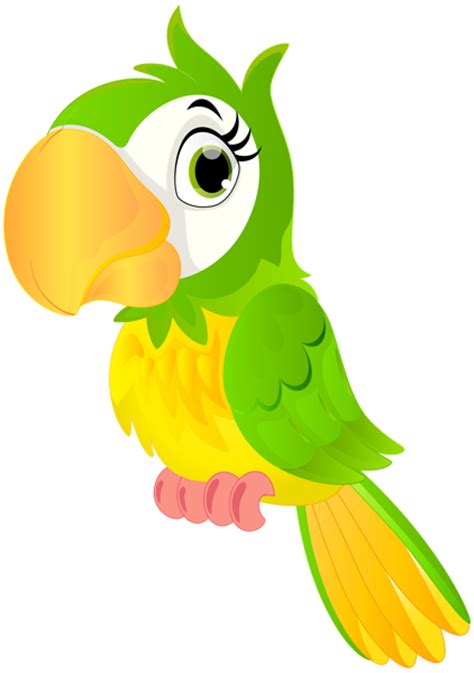 More images for bird in cartoon image » Parrot Cartoon PNG Clip Art Image | Gallery Yopriceville ...