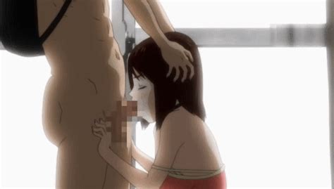 aneki no kounai kaikinbi animated animated lowres screencap 10s blush brown hair