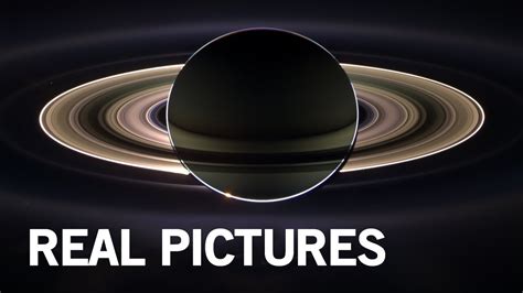 What Nasa Photographed On Saturn Actual Images Youtube