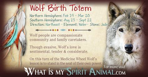Native American Zodiac Wolf What Is My Spirit Animal Spirit Totem
