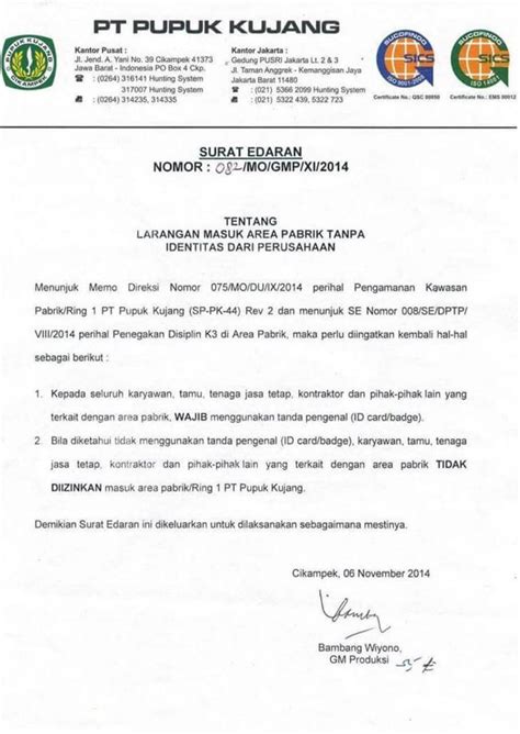 Pengertian Surat Edaran Bagian Jenis Contoh Dan Cara Membuatnya