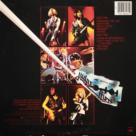 Release British Steel By Judas Priest Cover Art Musicbrainz
