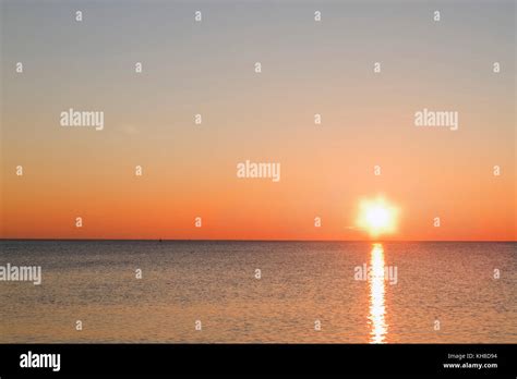 Sunset Stock Photo Alamy