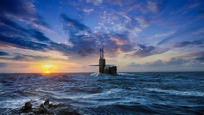 Navy Seals Submarine Seal Wallpapers Desktop Sunset