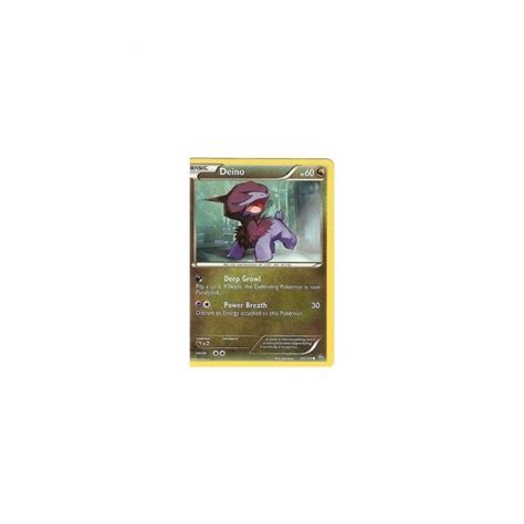 Pokemon Trading Card Game 93124 Deino Common Bw 06 Dragons Exalted