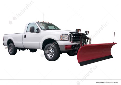 Transportation Snow Plow Truck Stock Picture I1056548