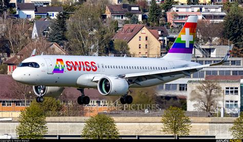 Hb Jdb Swiss Airbus A320 Neo At Zurich Photo Id 1409658 Airplane