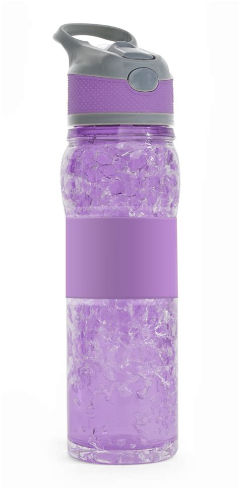 Mainstays 21 Oz Freezable Double Wall Insulated Gel Water Bottle