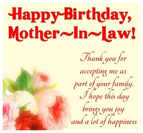 100 Best Happy Birthday Mother In Law Wishes And Quotes