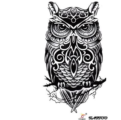 Geometric Tattoo Celtic Owl Your