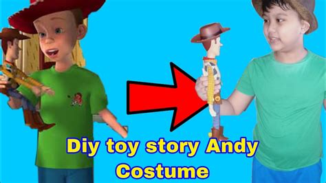Homemade Toy Story Andy Costume Youtube