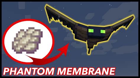What Does Phantom Membrane Do In Minecraft Youtube