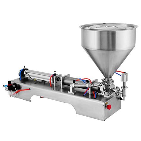 Lovshare Cream Filling Machine 100 1000ml Liquid Filler 30l Pedal