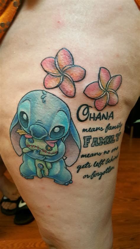 Stitch Ohana Tattoo