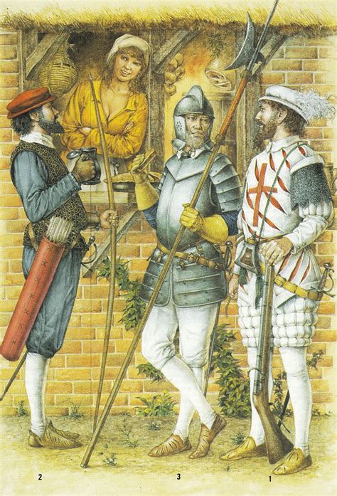 English Infantry Late 16th Century Rinascimento