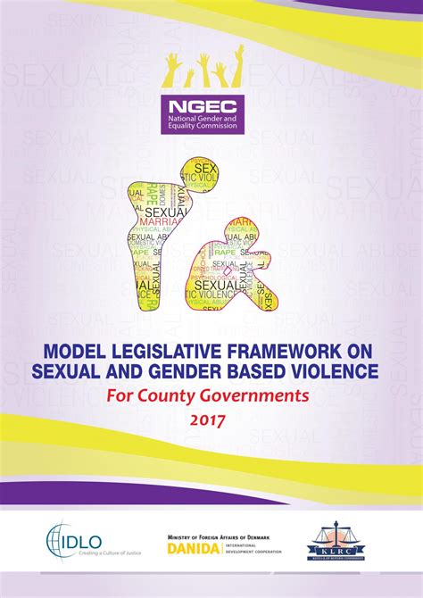 Model Legislative Framework On Sexual And Gender Based Violence United Nations Office Of The