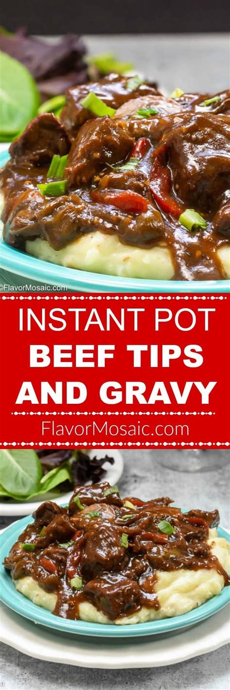 Instant Pot Beef Tips And Gravy With Tender Sirloin Tips Smothered In A Lusciously Rich Brown