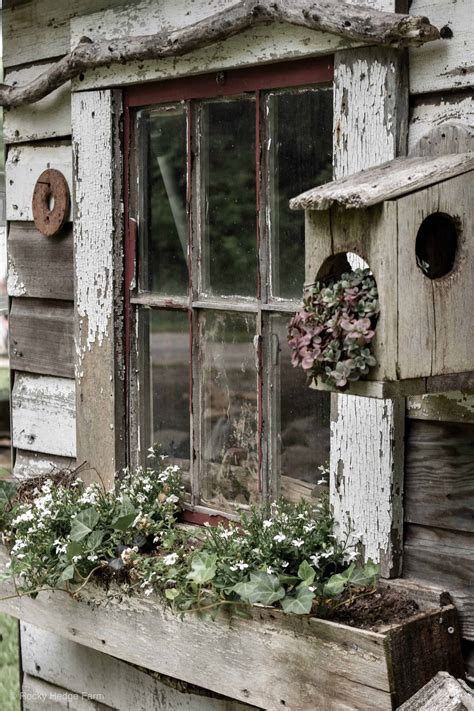 Quaint Rustic Garden Shed Rocky Hedge Farm