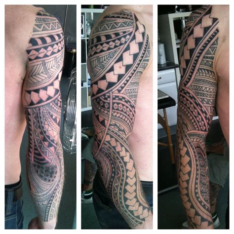 irish-street-tattoo-freehand-polynesian-sleeve-irish-st-tattoo