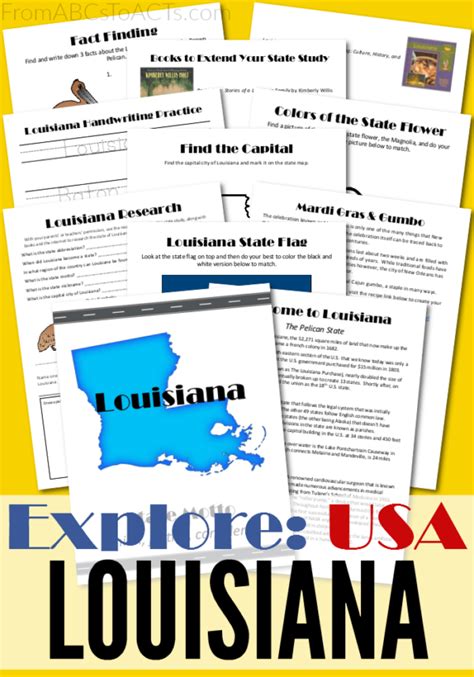 Explore Usa Louisiana From Abcs To Acts