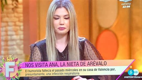 La Nieta De Arévalo Rota Y Entre Lágrimas Anuncia En Fiesta Que Se