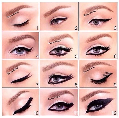 Different Ways To Apply Eyeliner Musely