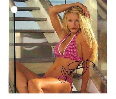 Nikki Ziering Signed Photo Playboy Playmate Of The Month Sep