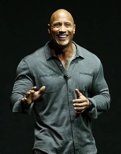 Johnson at the very young age of five was already with his father in the wrestling ring and weight room. Hottest Pictures of Dwayne "The Rock" Johnson | POPSUGAR ...
