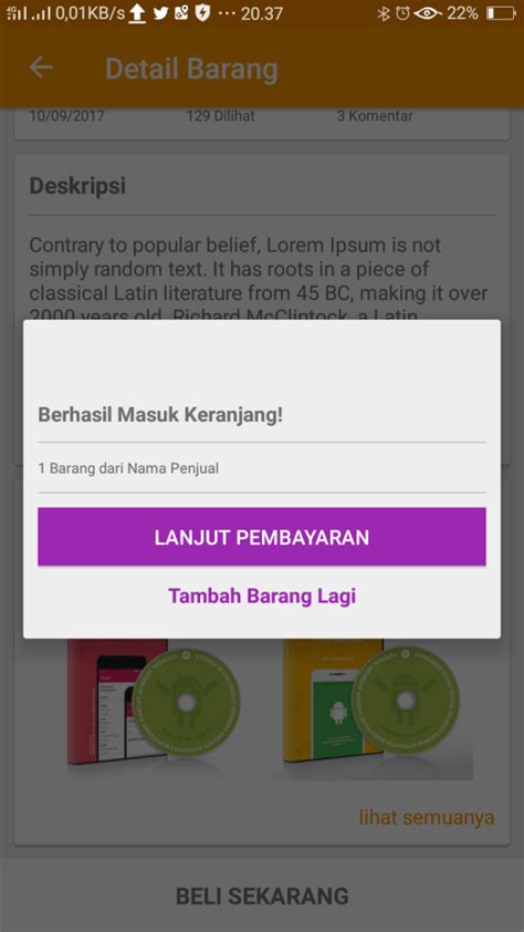 Tutorial Membuat Aplikasi Toko Online dengan Android Studio - Malas Ngoding