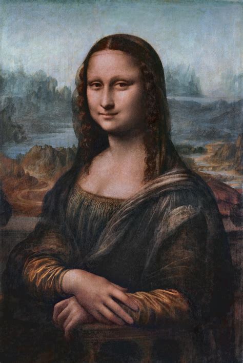 Leonardo Da Vinci Mona Lisa Portrait Of Lisa Gherardini 1503 1504