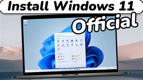 How To Install Windows 11 Download And Install Windows 11 New Youtube