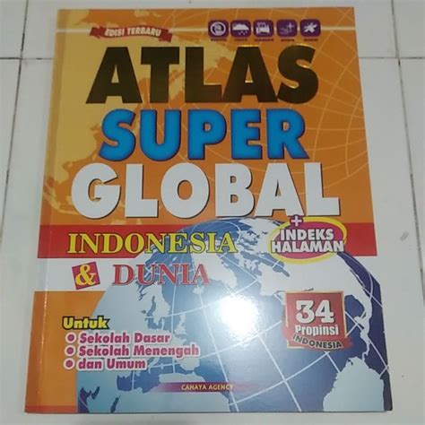 Jual BUKU ATLAS INDONESIA DUNIA BESAR Shopee Indonesia