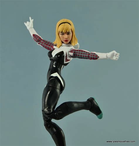 Marvel Legends Spider Gwen Figure Review Gwen Dancing Lyles Movie Files