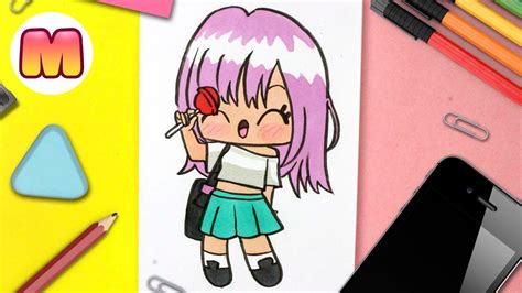 Como Dibujar Una Chica Kawaii 💖 Dibujos Kawaii Faciles 💖 Como Dibujar