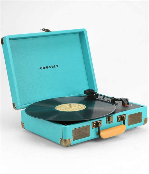 Turquoise Crosley Cruiser Briefcase Record Player Everything Turquoise