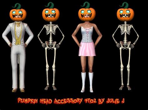 Sims 4 Pumpkin Mask