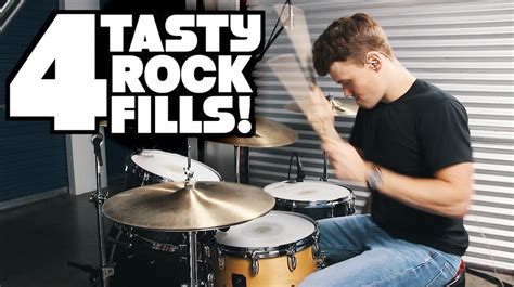 4 Tasty Rock Fills Drum Lesson Youtube
