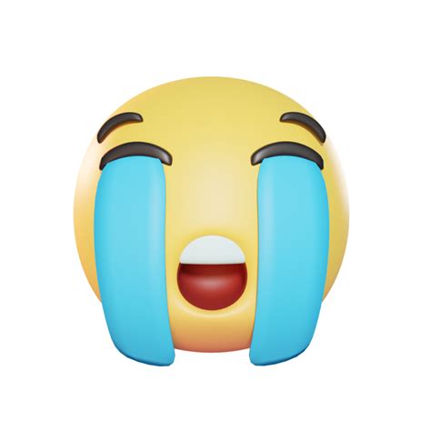 Free No Watermark Loudly Crying Face Emoji Png