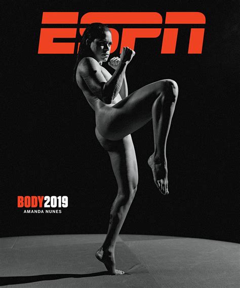 See Amanda Nunes Spread In The Body Issue Of Espn The Magazine