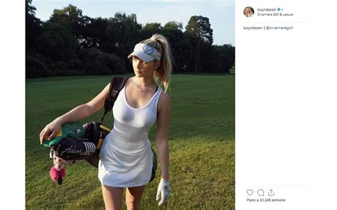 Lucy Robson che colpi la golfista più sexy LE FOTO Sky Sport
