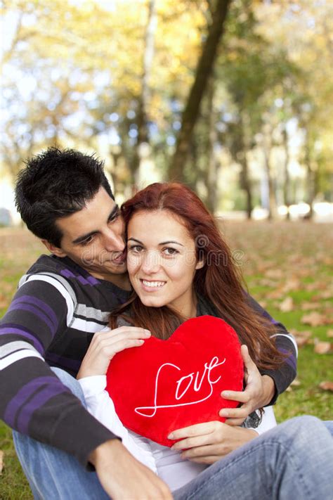 Valentines Day Couple Stock Photo Image Of Smiling Young 29284386