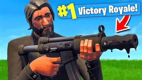 Using Only The Worst Gun To Win In Fortnite Battle Royale Youtube