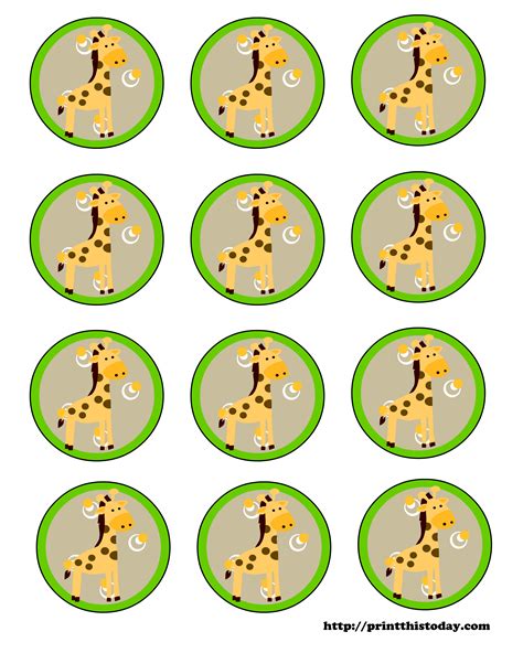 Baby shower games, free baby shower printables. Baby Giraffe Labels - bjl | Baby shower labels, Free baby shower printables, Baby shower printables