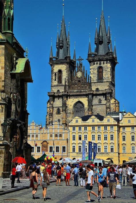 Templo De Tyn Viajar A Praga Praga Ciudad De Praga Praga República Checa